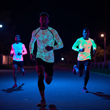 Cyber-Glow Night Ops: UV-Reactive Rash Guards for After-Dark Training Camps
