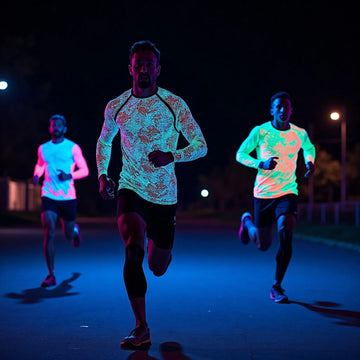 Cyber-Glow Night Ops: UV-Reactive Rash Guards for After-Dark Training Camps