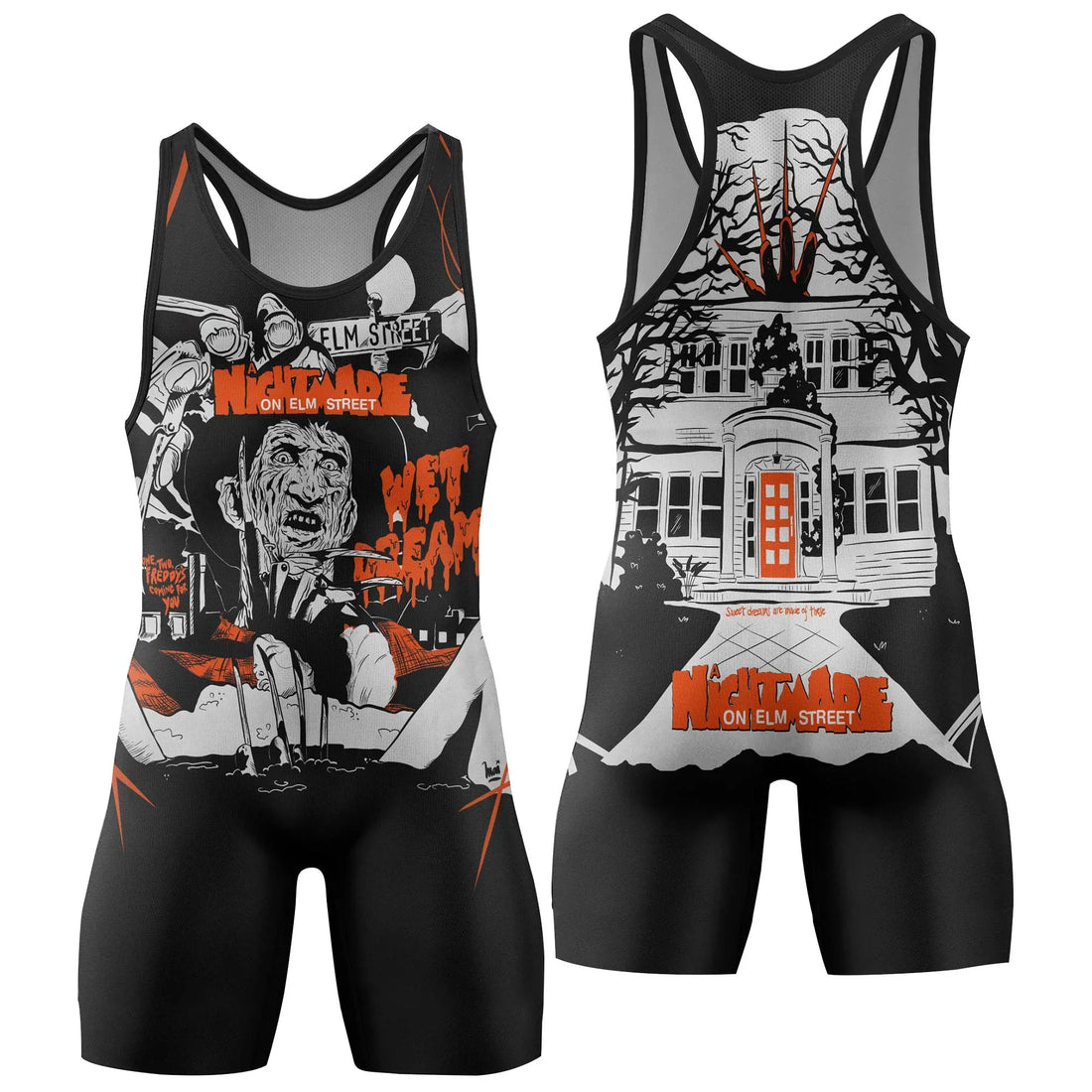 A Nightmare on Elm Street Wrestling Singlet