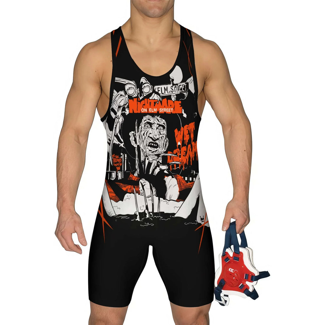 A Nightmare on Elm Street Wrestling Singlet