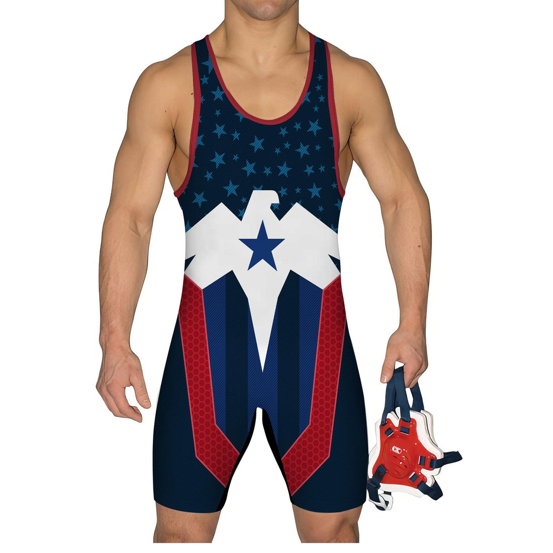 America Eagle Wrestling Singlet