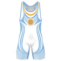 Argentina Olympic Wrestling Singlet
