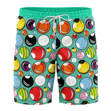 Assassination Classroom Koro Sensei Emotions Swim Trunks