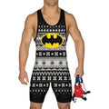 Batman Christmas Wrestling Singlet