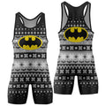 Batman Christmas Wrestling Singlet