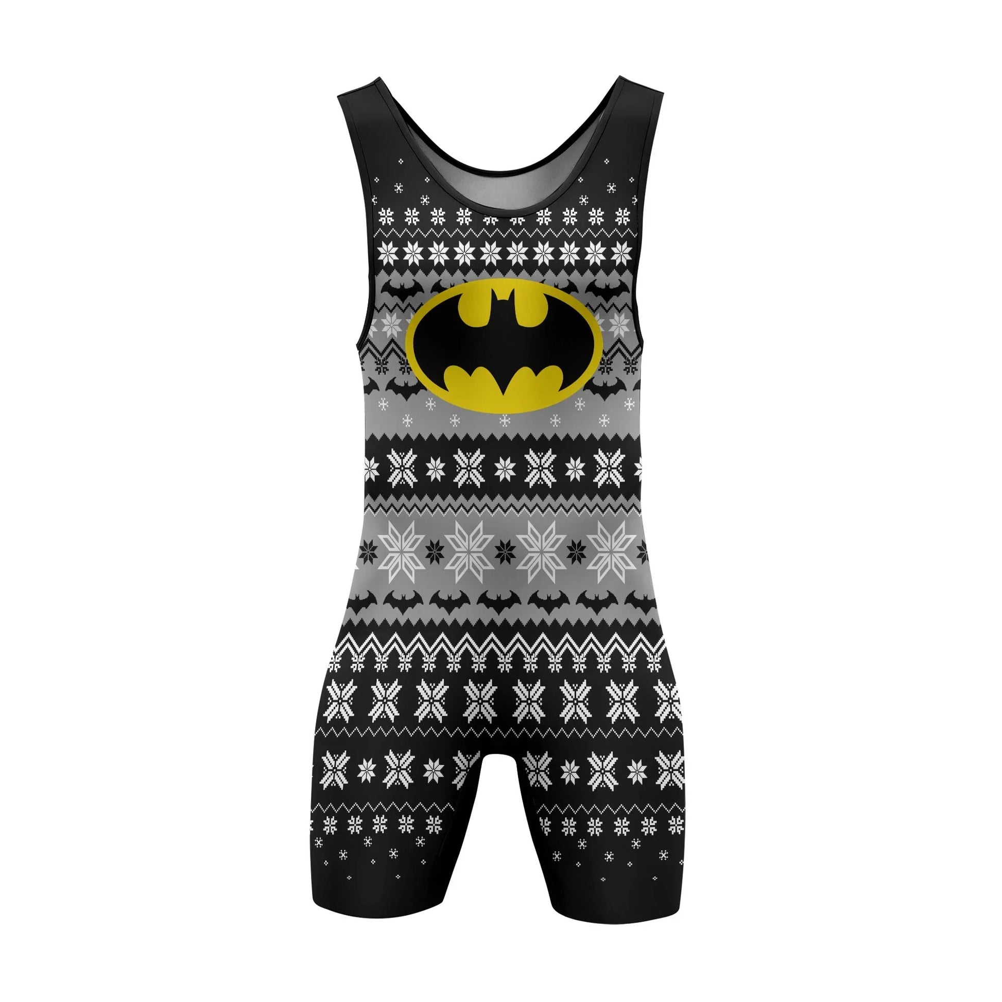 Batman Christmas Wrestling Singlet