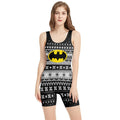 Batman Christmas Wrestling Singlet
