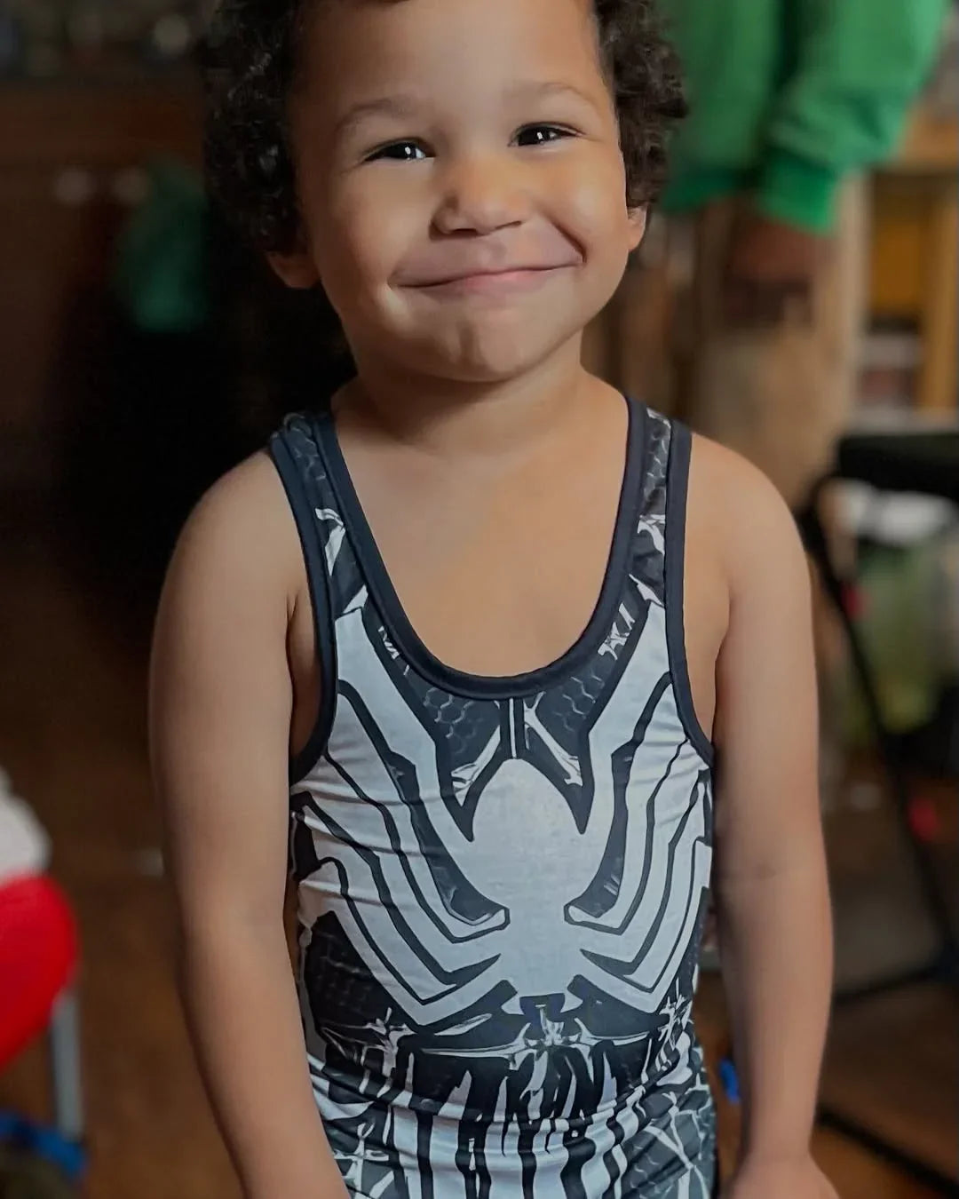 Spider Man Venom Wrestling Singlet