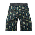 Beetlejuice Ghost Portraits Fight Shorts