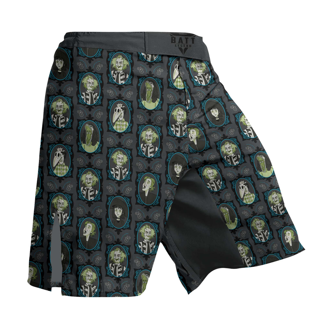 Beetlejuice Ghost Portraits Fight Shorts