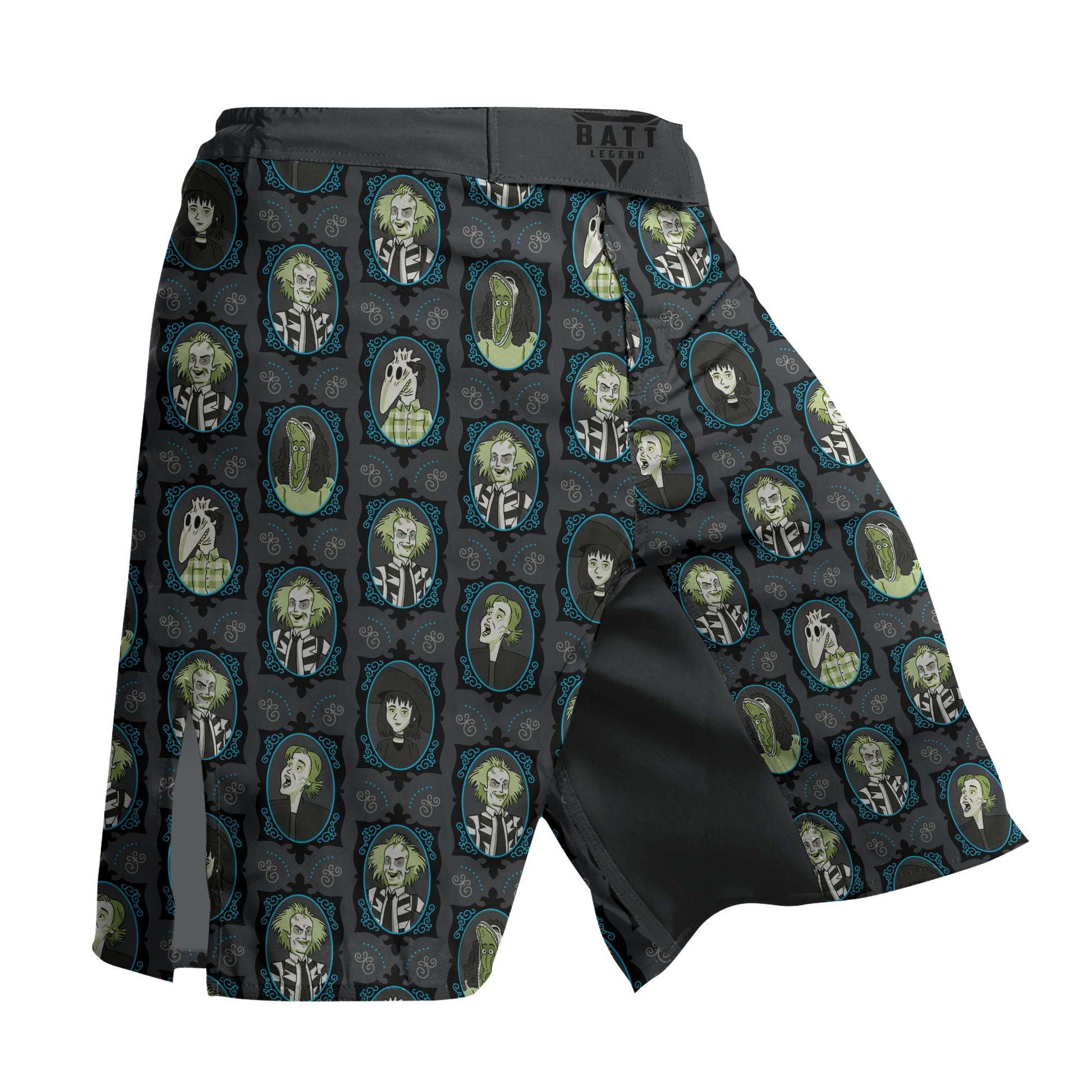 Beetlejuice Ghost Portraits Fight Shorts