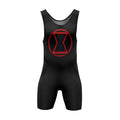 Black Widow Symbol Wrestling Singlet