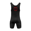 Black Widow Symbol Wrestling Singlet