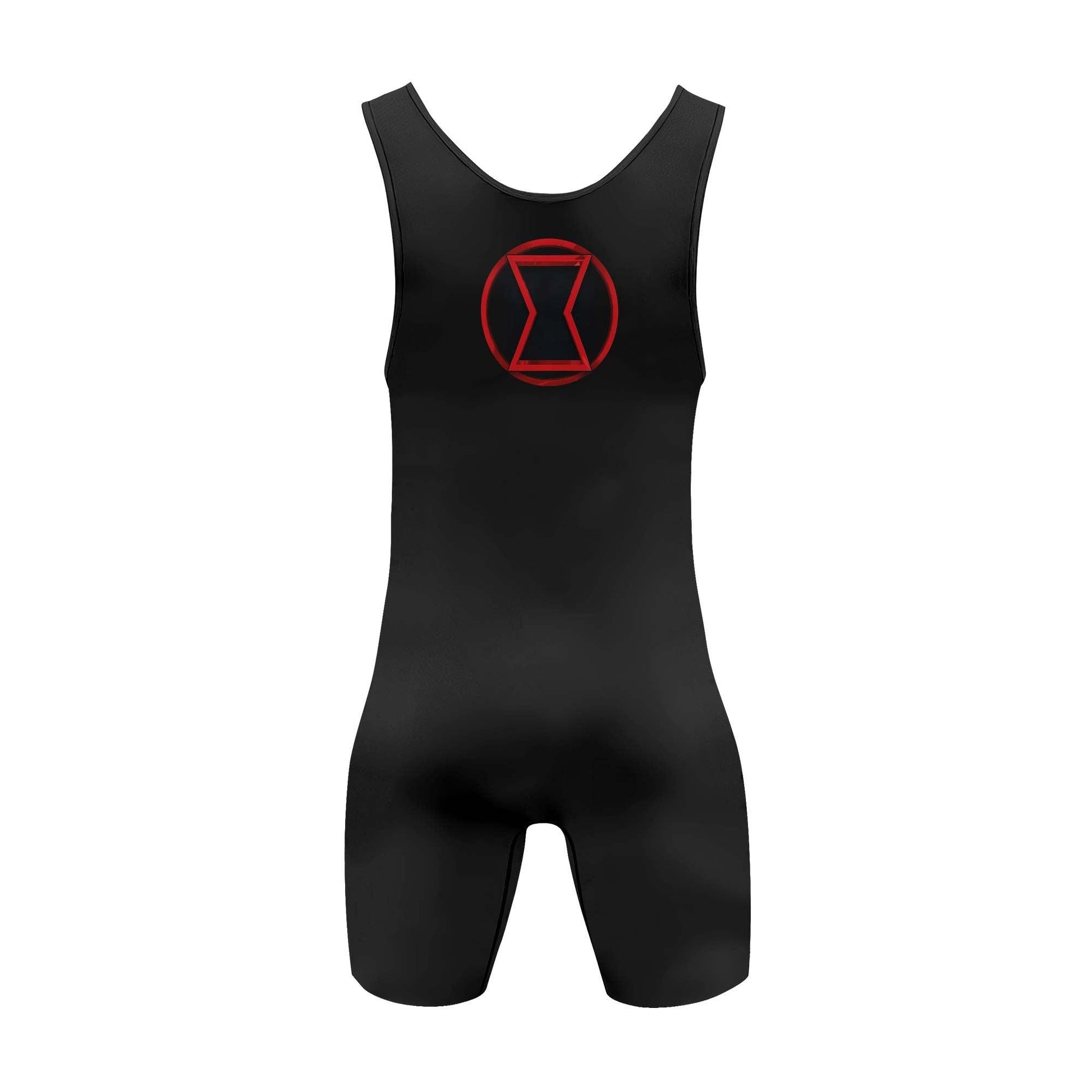Black Widow Symbol Wrestling Singlet