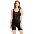 Black Widow Symbol Wrestling Singlet