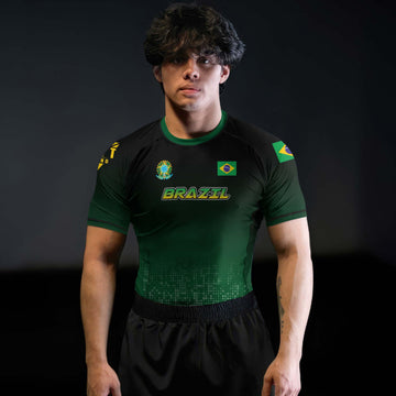 Brazil Halftone Rash Guard