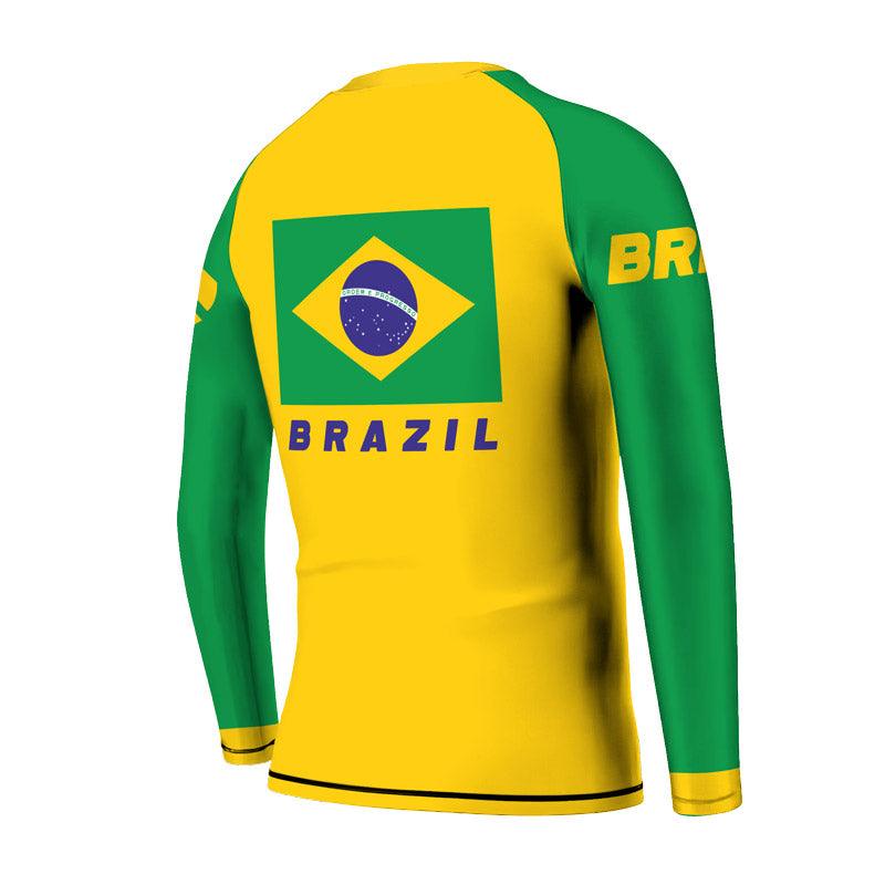 Brazil Kids Rash Guard