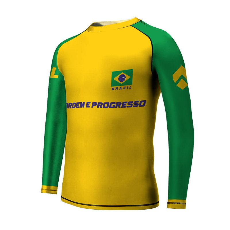 Brazil Kids Rash Guard