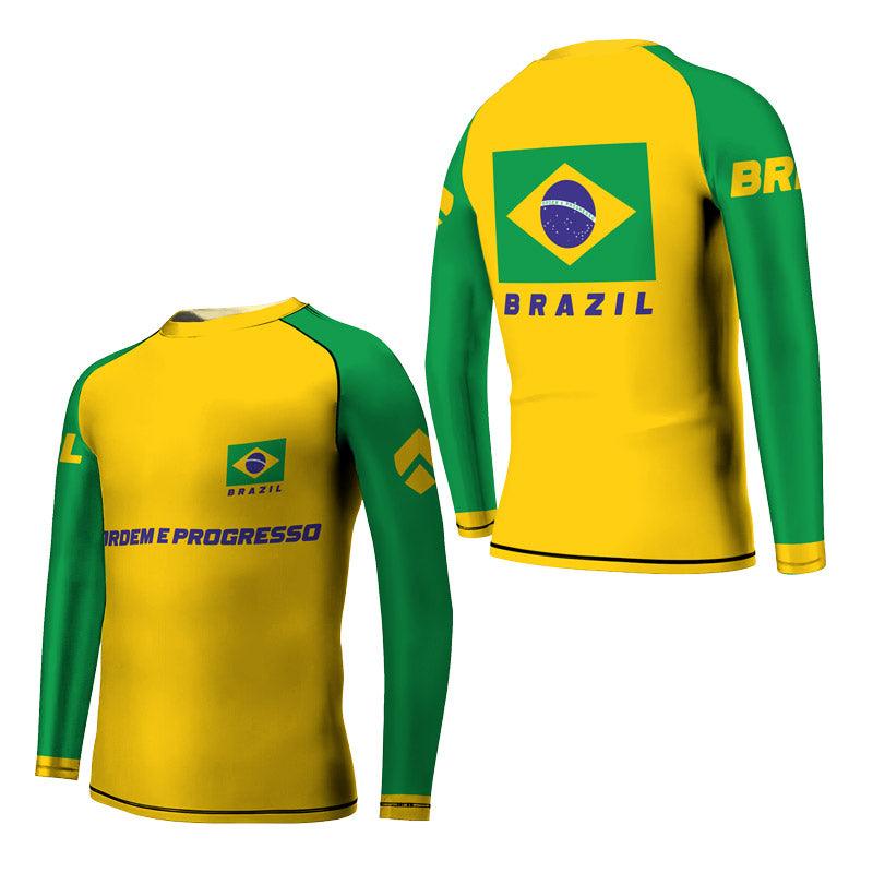 Brazil Kids Rash Guard