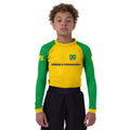 Brazil Kids Rash Guard