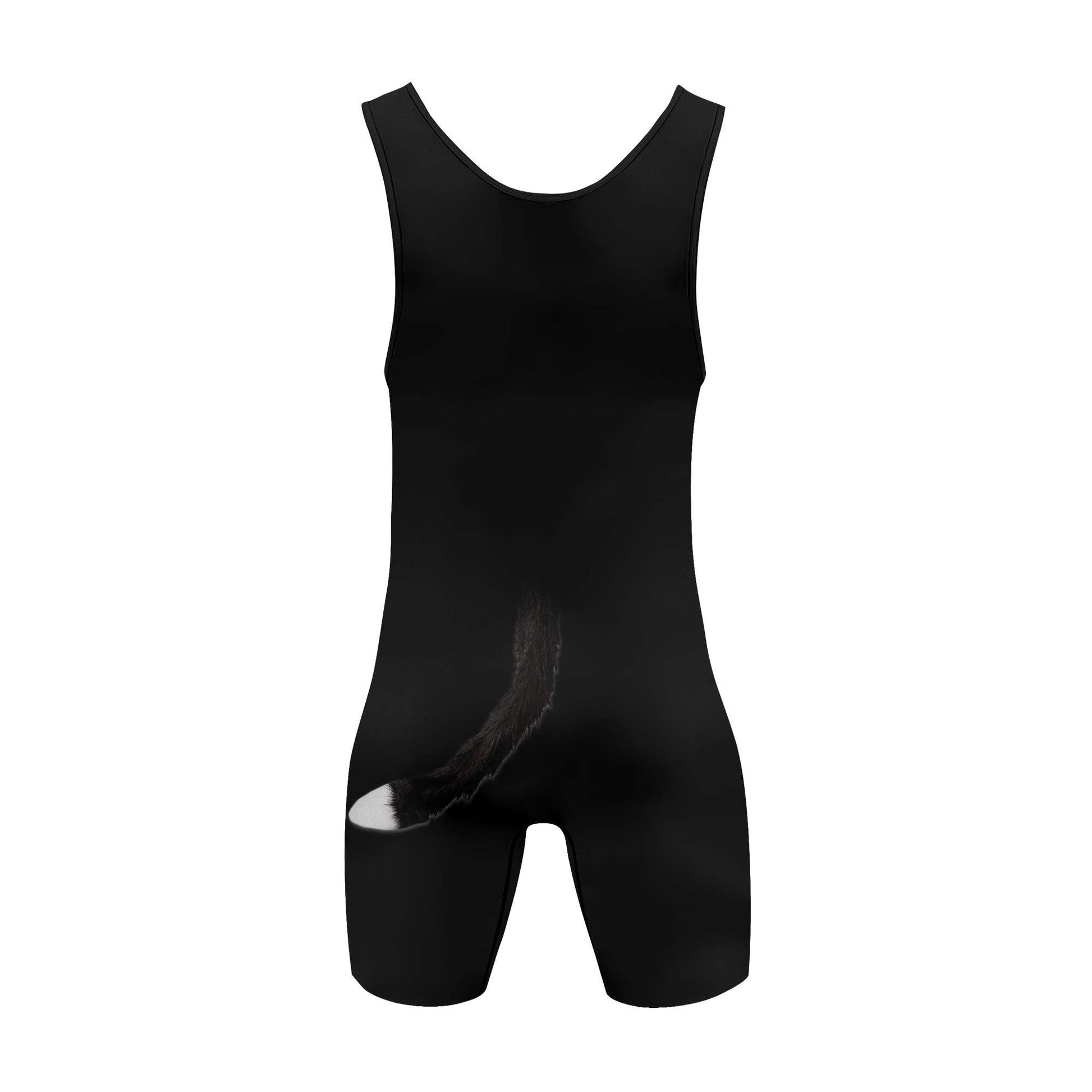 Cat in the Hat Cosplay Wrestling Singlet