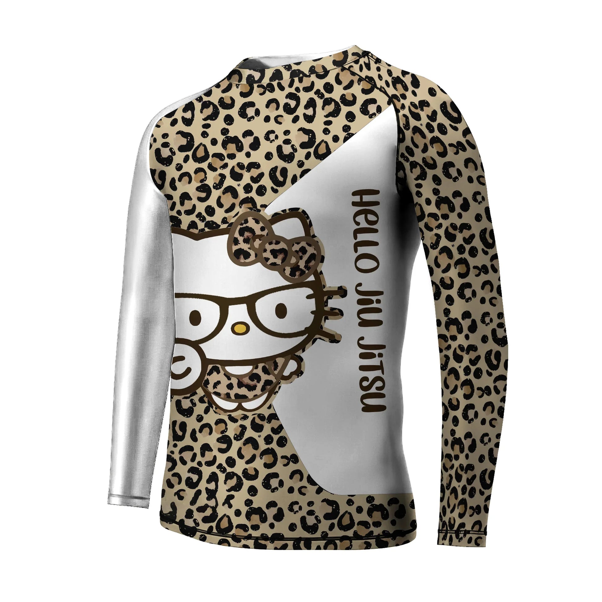 Cheetah Hello Kitty Kids Rash Guard