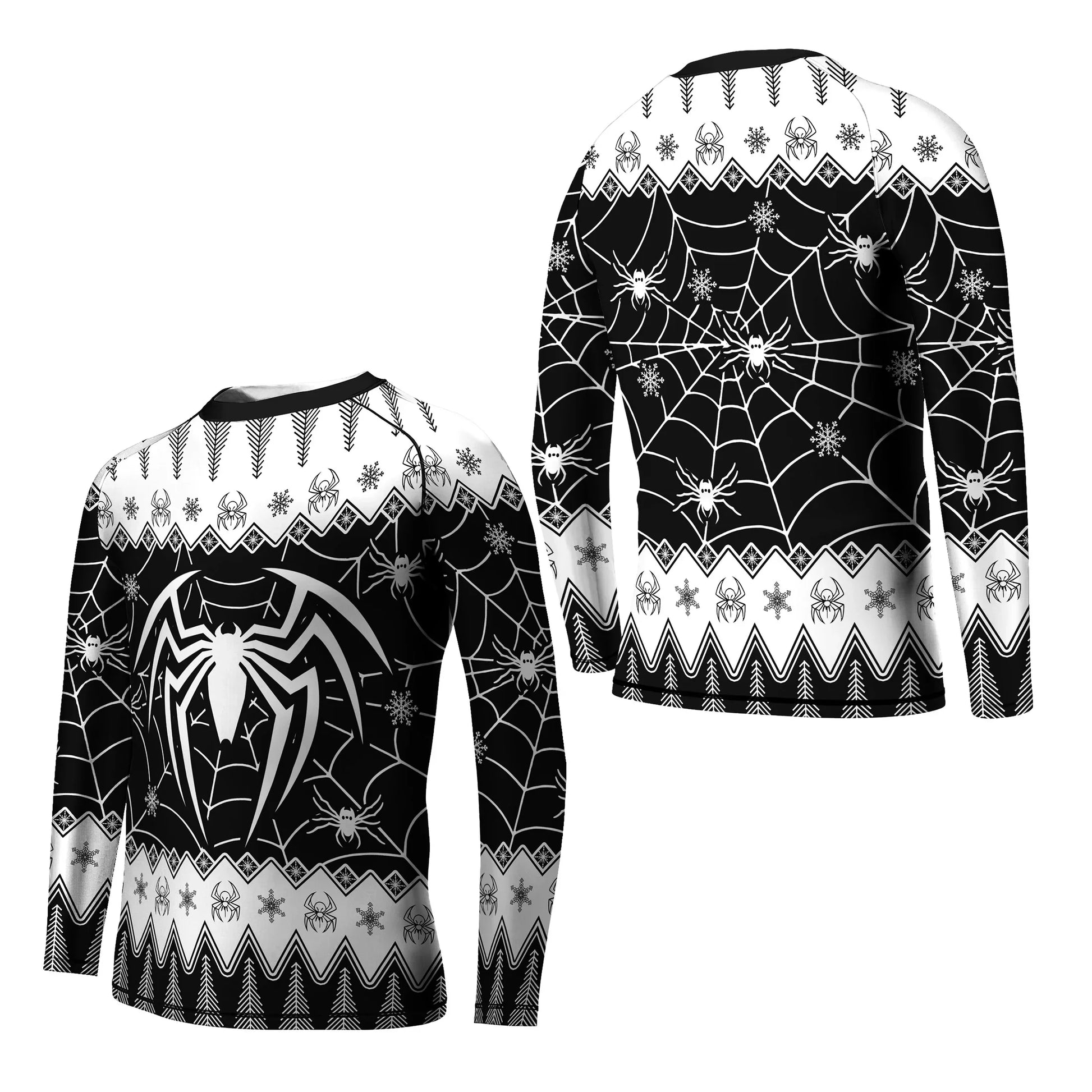 Christmas Spiderman Kids Rash Guard