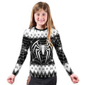 Christmas Spiderman Kids Rash Guard
