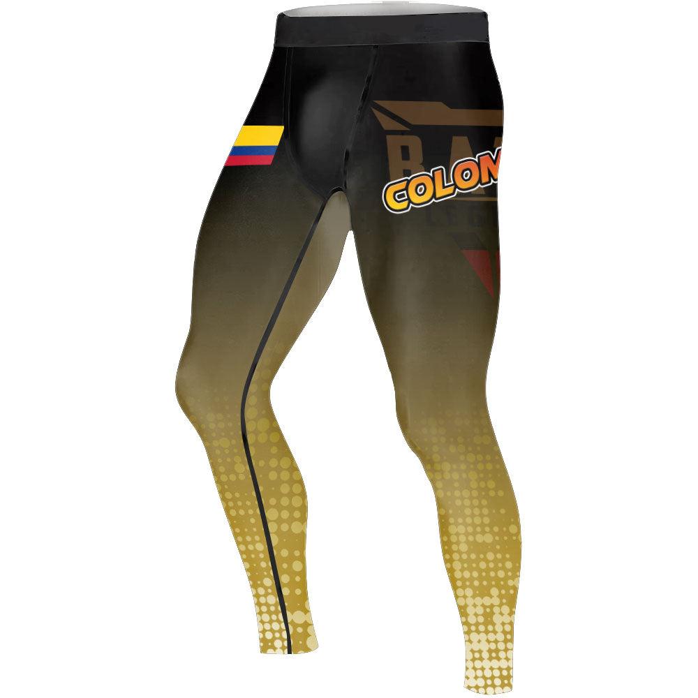 Colombia Halftone Men's Compression Leggings