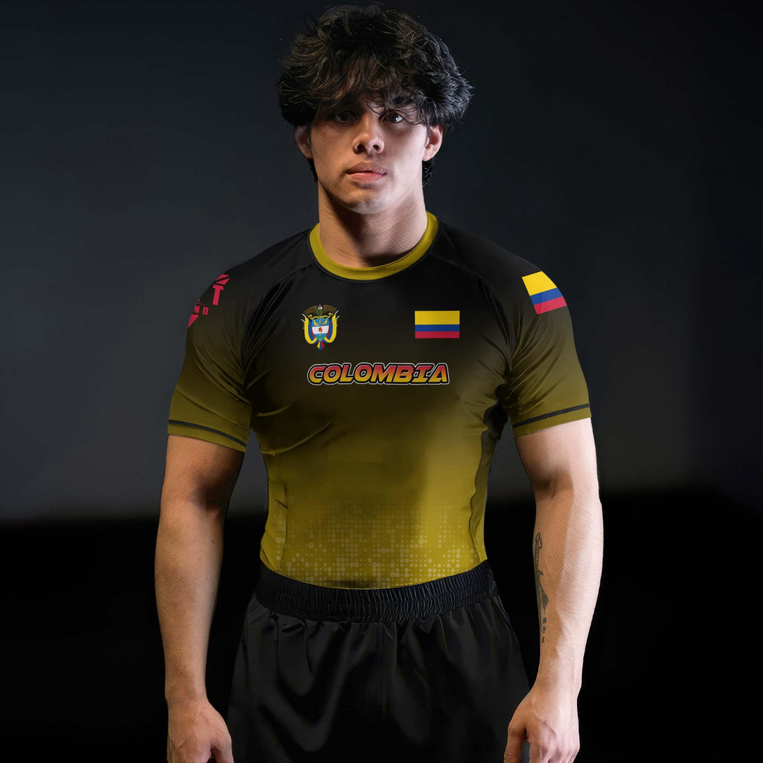 Colombia Halftone Rash Guard