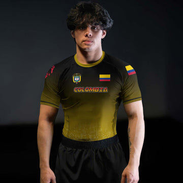 Colombia Halftone Rash Guard