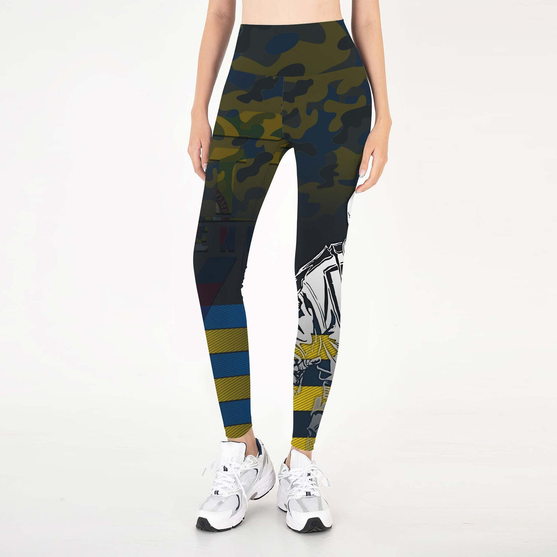 Colombia Skull Fighter Leggings