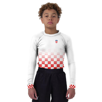 Croatia Kids Rash Guard