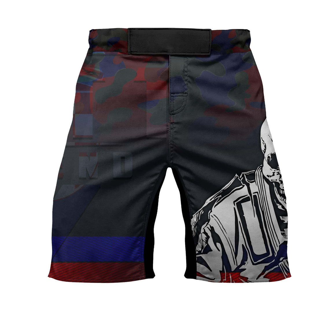 Croatia Skull Fighter Fight Shorts
