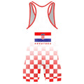 Croatia Wrestling Singlet