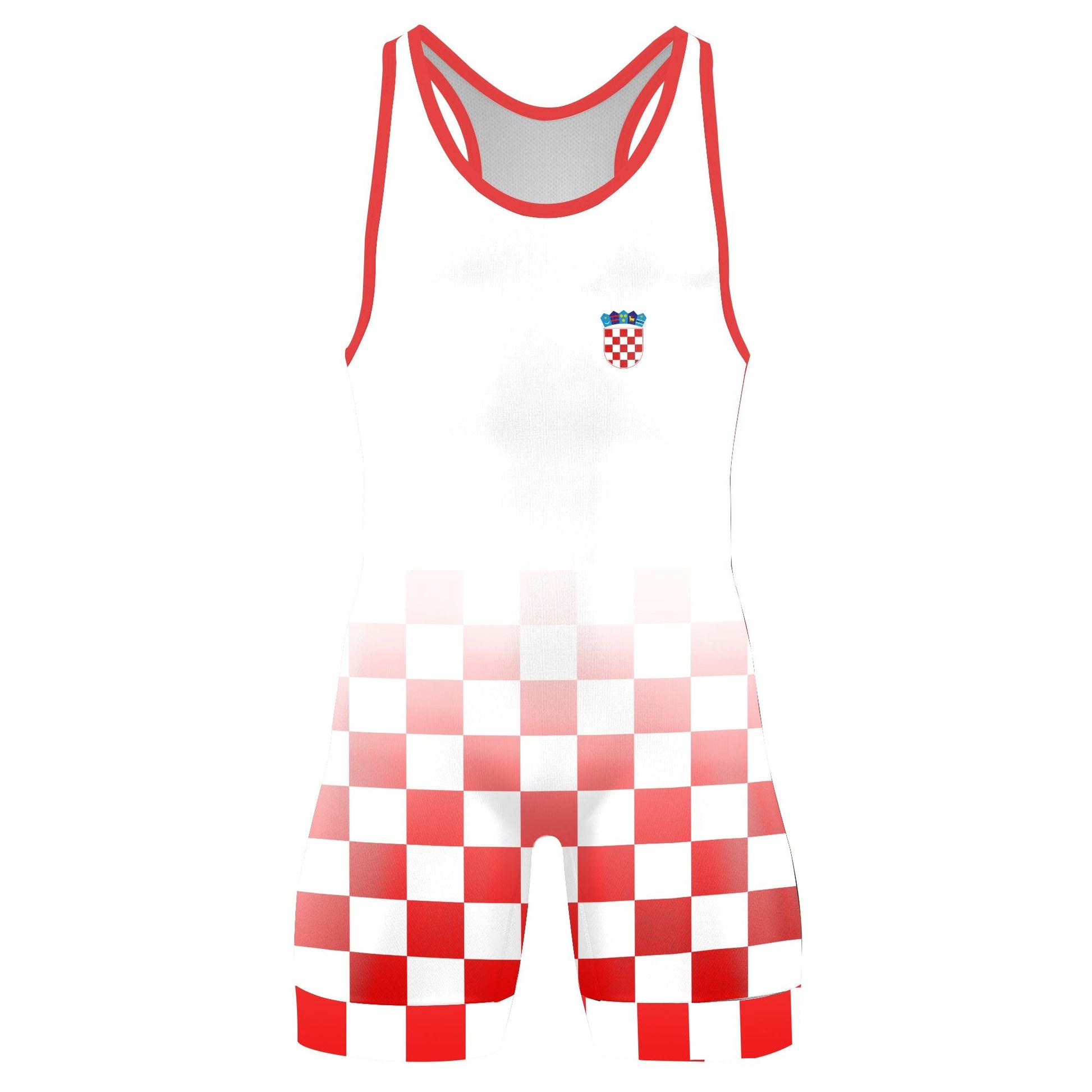 Croatia Wrestling Singlet
