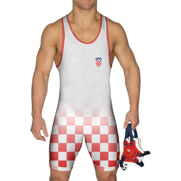 Croatia Wrestling Singlet