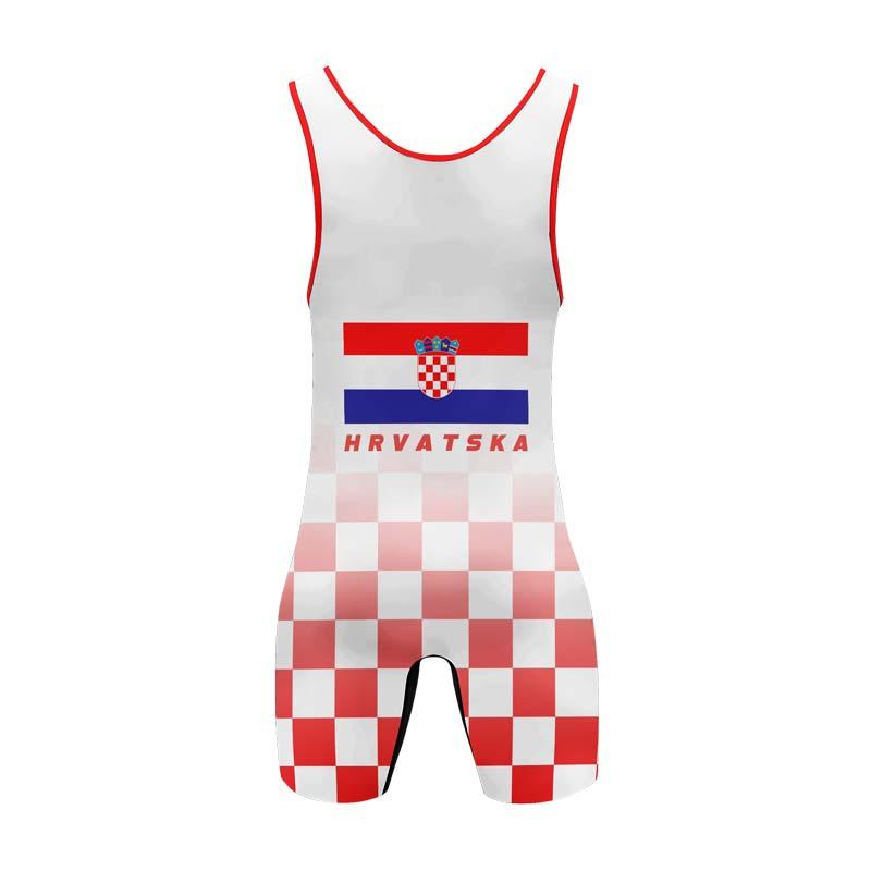 Croatia Wrestling Singlet