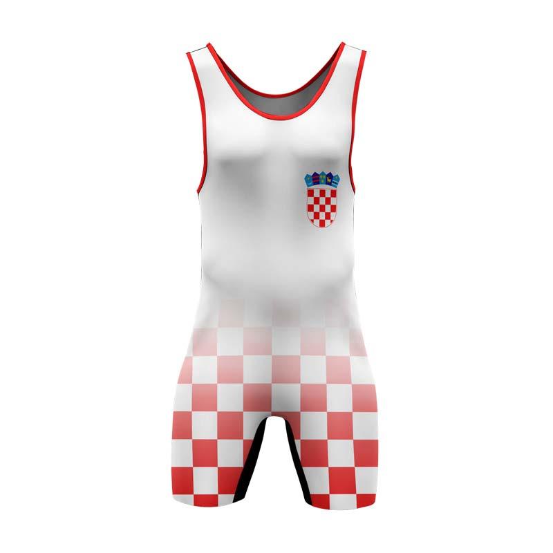 Croatia Wrestling Singlet