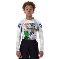 Dadcraft Happy Father's Day Kids Rash Guard