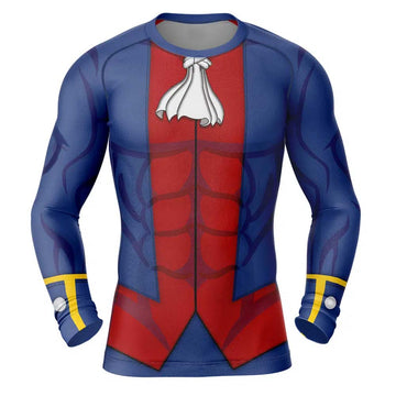 Darkstalkers Dimitri Maximoff Long Sleeve Rash Guard
