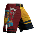 Deadpool And Wolverine Let Roll Together Fight Shorts