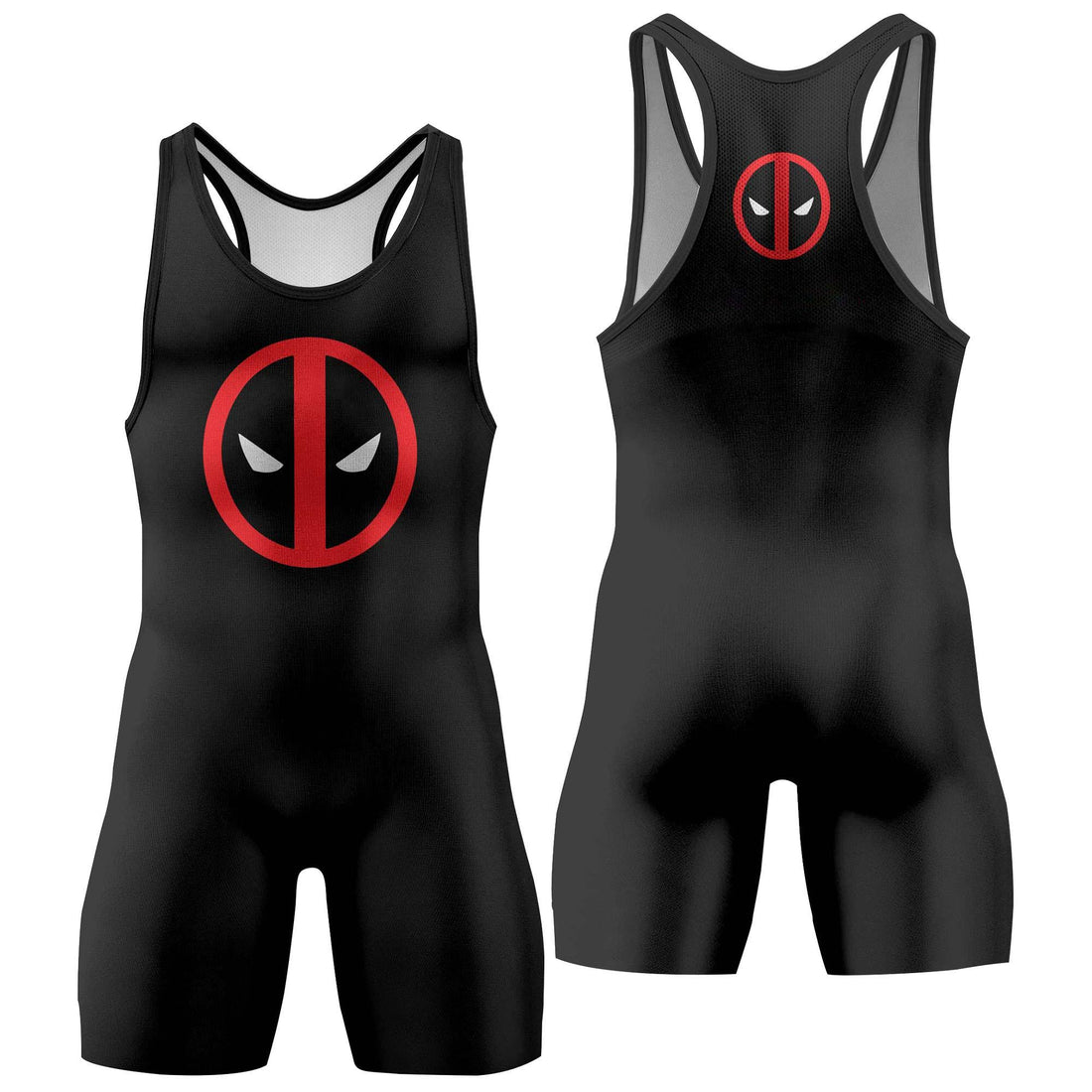 Deadpool Symbol Wrestling Singlet