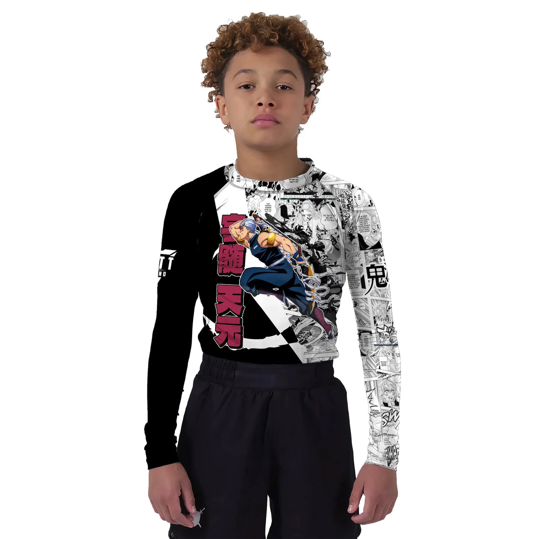 Demon Slayer Uzui Tengen Kids Rash Guard