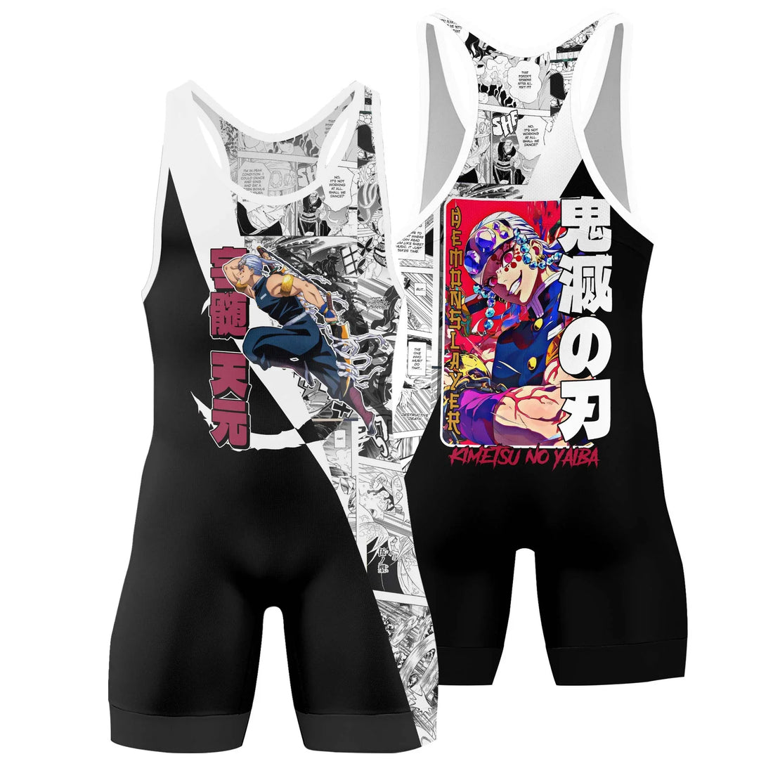 Demon Slayer Uzui Tengen Wrestling Singlet
