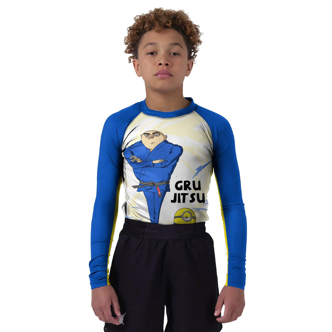 Despicable Me Gru Brazilian Jiu-jitsu Kids Rash Guard