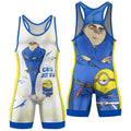 Despicable Me Gru Brazilian Jiu-jitsu Men's Wrestling Singlet