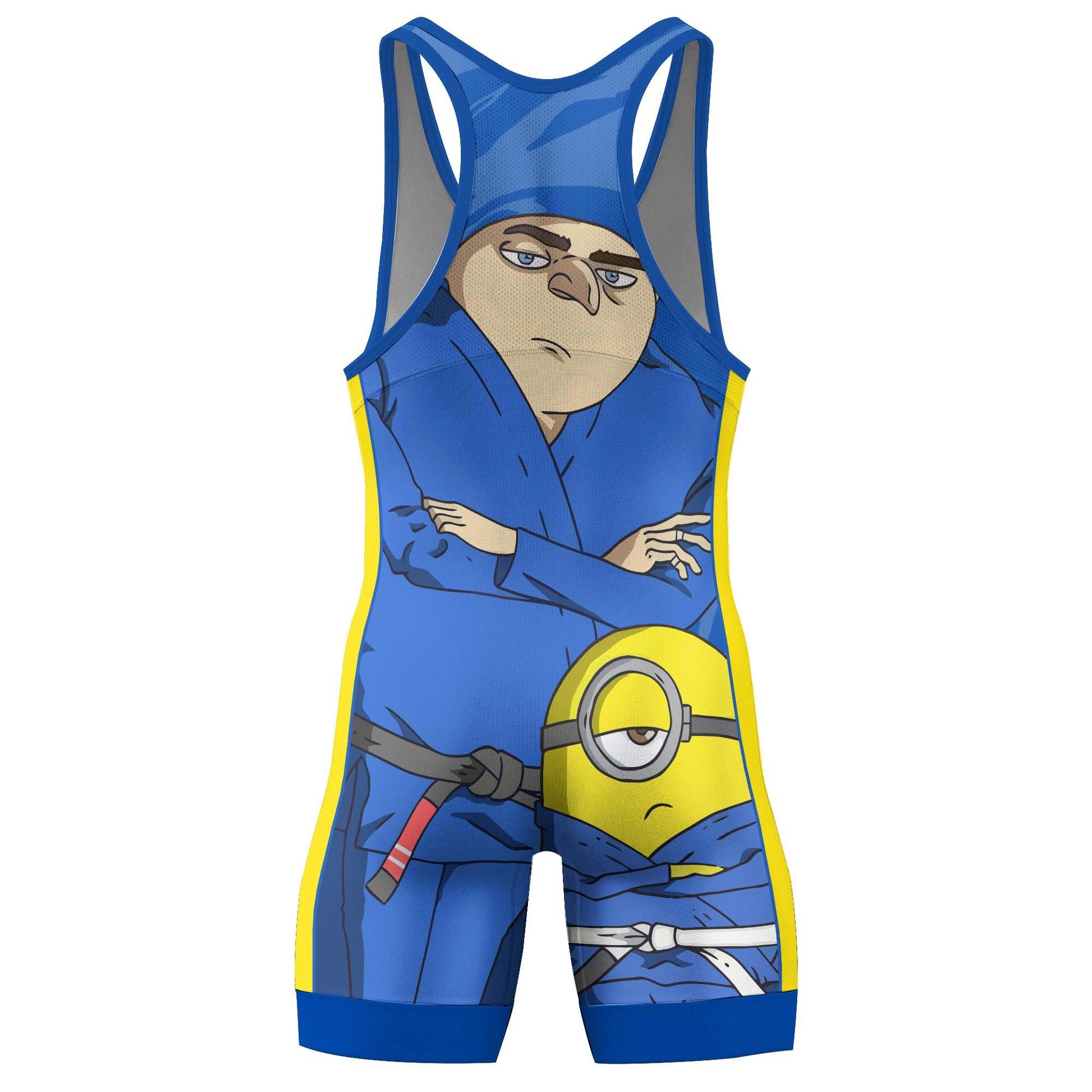 Despicable Me Gru Brazilian Jiu-jitsu Men's Wrestling Singlet