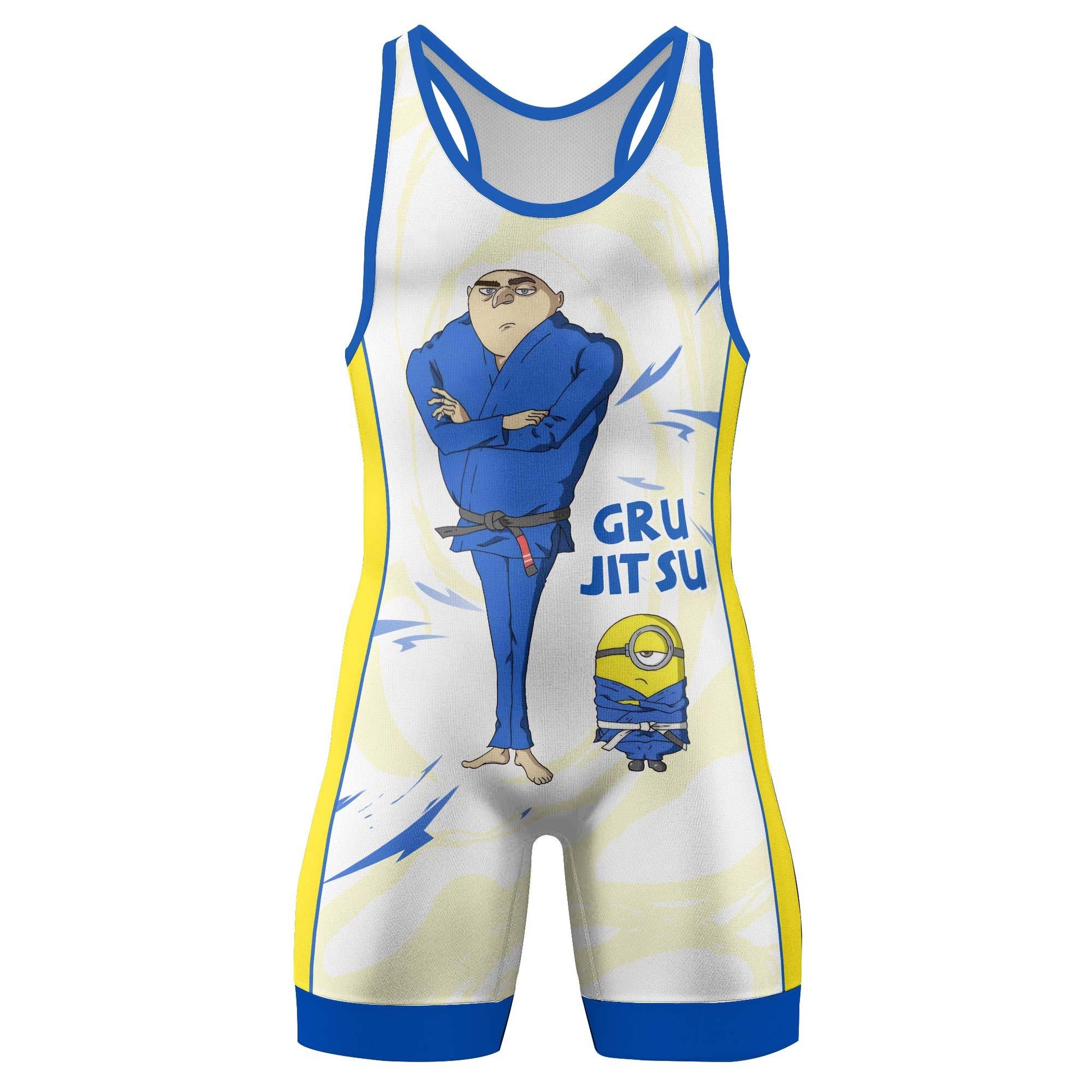Despicable Me Gru Brazilian Jiu-jitsu Men's Wrestling Singlet