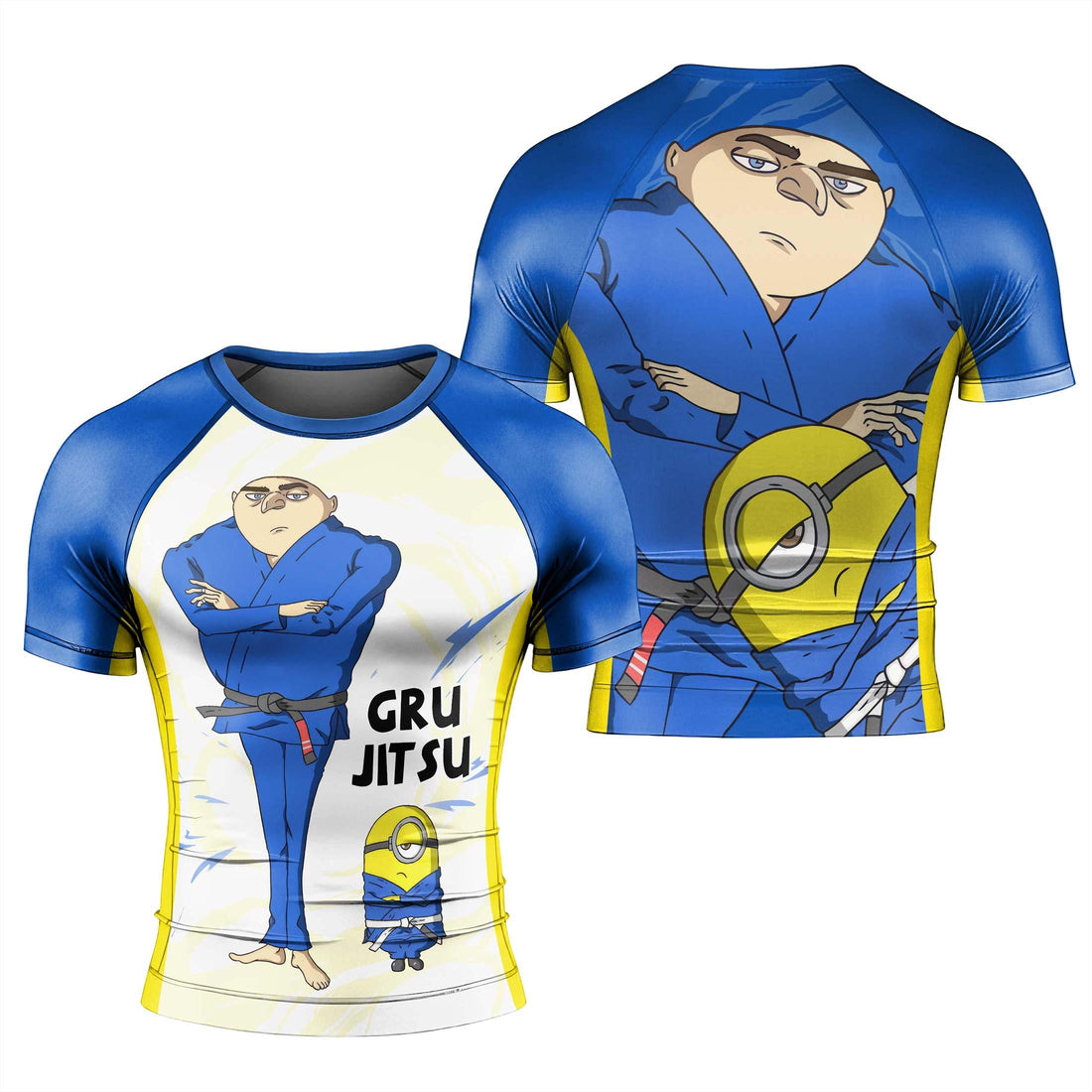Despicable Me Gru Brazilian Jiu-jitsu Rash Guard
